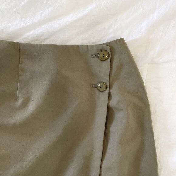 Midi Green Skirt - Picture 3 of 4